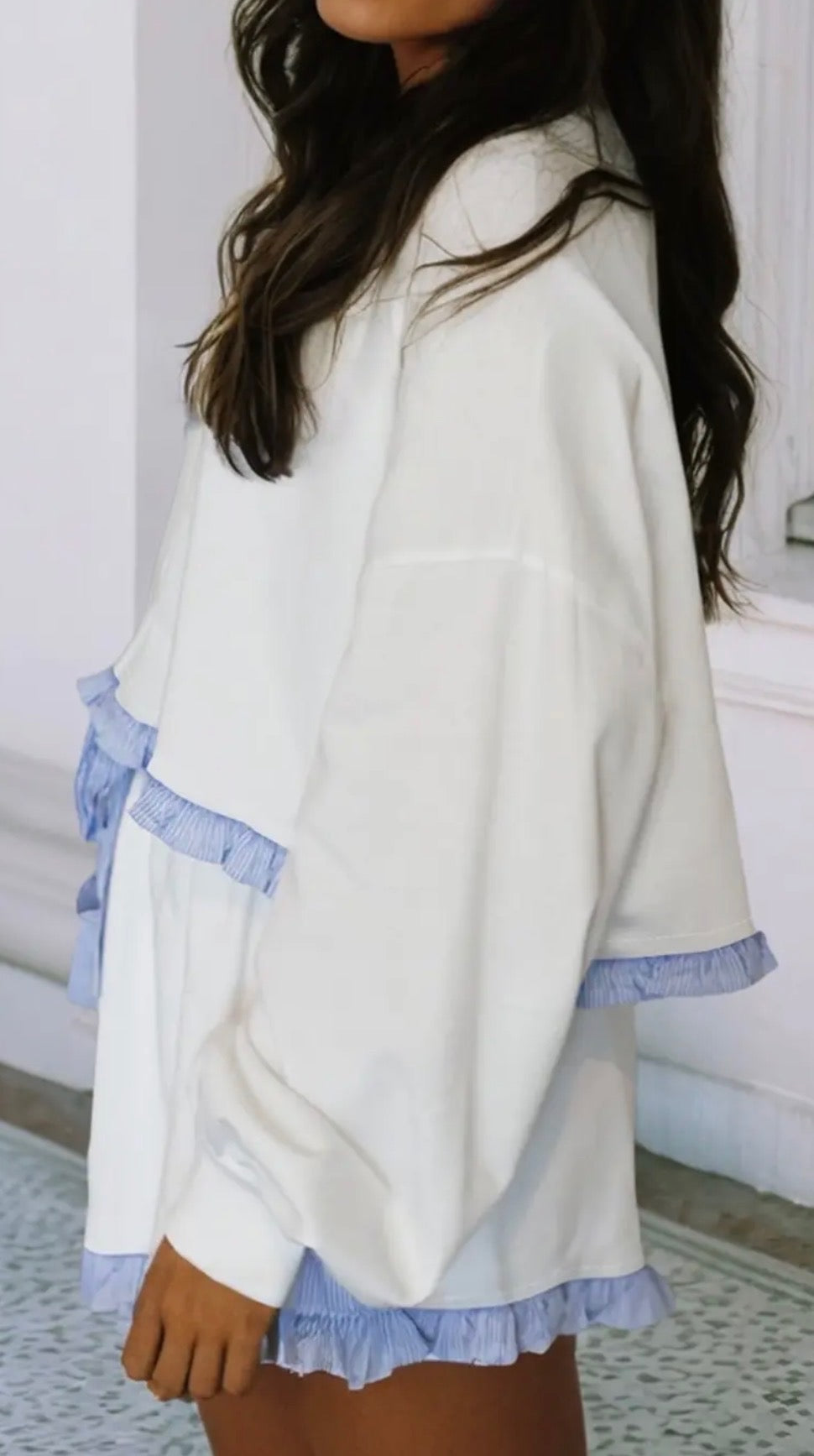 Ruffled Two Piece Set